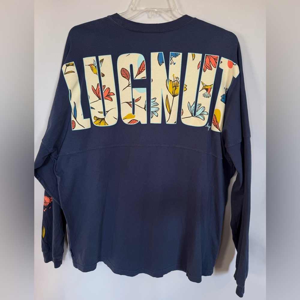 Lug Lugnut Blue Long Sleeve Spirit Jersey Size L